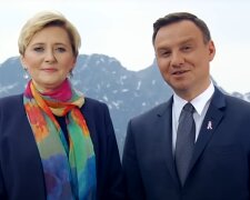 Para prezydencka, źródło: YouTube/ Andrzej Duda