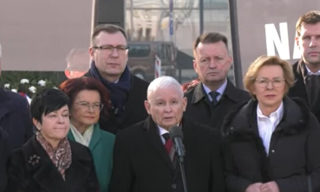 Jarosław Kaczyński, miesięcznica smoleńska/YouTube @Super Express