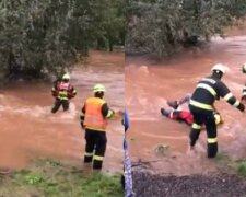 Dramatyczna akcja ratunkowa w Czechach/Facebook @HZS Královéhradeckého kraje