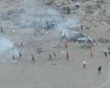 katastrofa śmigłowca, screen Youtube @BBC