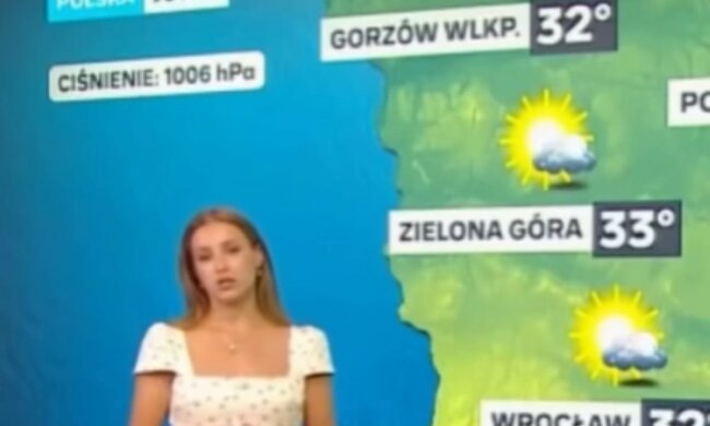 Prognoza pogody i wpadka/ Instagram