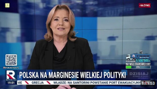 Danuta Holecka/Twitter @Telewizja Republika