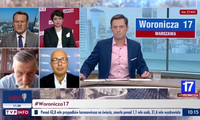 TVP Info, "Woronicza 17". Źródło: Youtube TVP Info