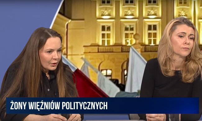 Żony Mariusza Kamińskiego i Macieja Wąsika/YT @Telewizja Republika