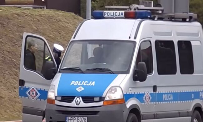 Policja, screen Youtube @Rider112