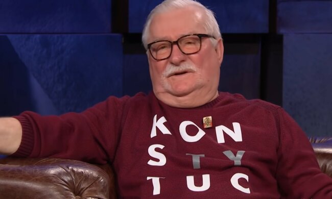 Lech Wałęsa, screen Youtube @tvnpl