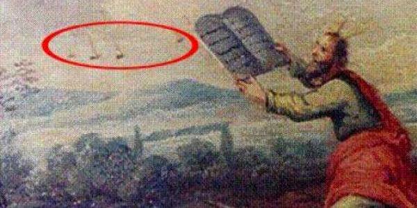 Obrazy, które mogą być dowodem na to, że UFO istnieje od dawna, źródło: Wolne Media