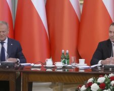 Nawrocki i Tusk, screen Youtube @gazetapl