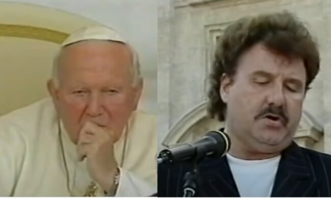 Jan Paweł II, Krzysztof Krawczyk/YouTube @Andrzej Kosmala
