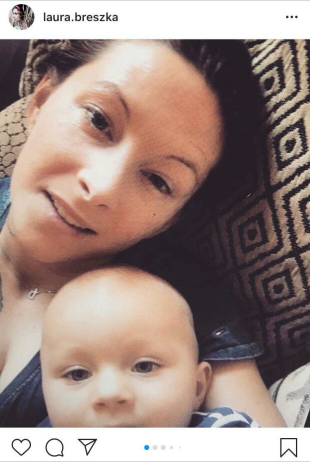 Siostra Breszki osierociła maleńkiego synka (źródło: Instagram)