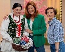 Katarzyna Dowbor w "Pytaniu na śniadanie"/Instagram @PytanieNaŚniadanie