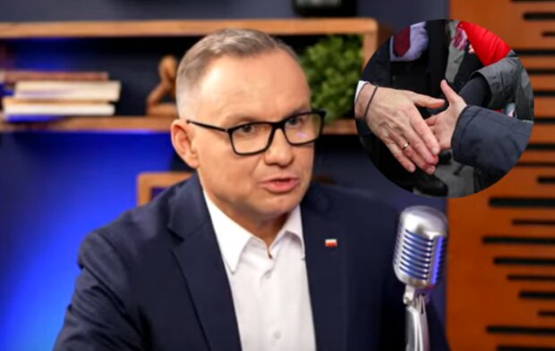 Andrzej Duda opowiedział o kulisach wypadku/YouTube @Rymanowski Live