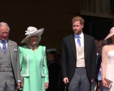 Książę Karol, Camilla, Harry, Meghan Markle. Źródło: Youtube 5 News