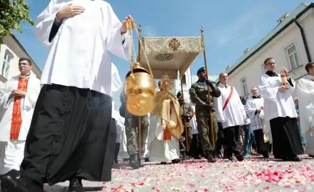 Boże Ciało. Źródło: kurierlubelski.pl