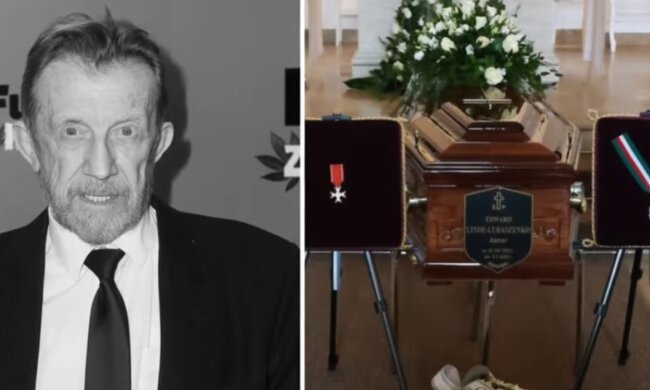 Pogrzeb Edwarda Linde-Lubaszenki/YouTube @Ploteczek