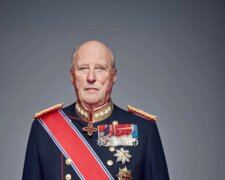 Król Harald V, screen Youtube @BBCNews