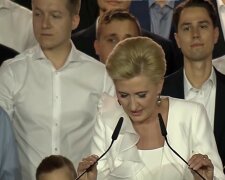 Agata Duda, screen Youtube @onet