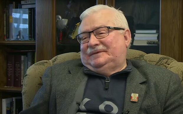 Były prezydent Lech Wałęsa  źródło YouTube Onet