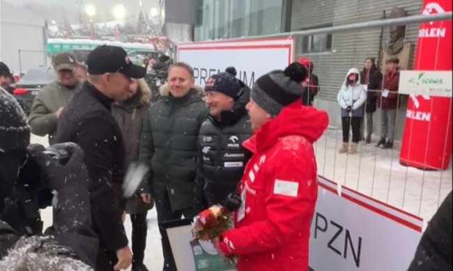 Karol Nawrocki, Adam Małysz/YouTube