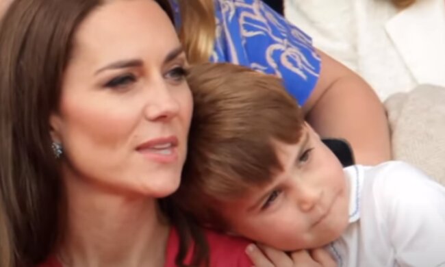 Księżna Kate i książę Louis/YouTube @ET