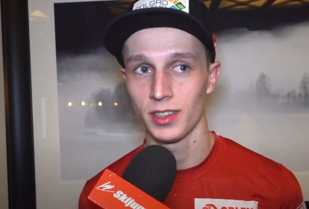 Paweł Wąsek, źródło: YouTube/Skijumping