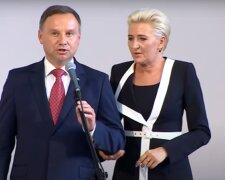 Prezydent Andrzej Duda i Agata Kornhauser-Duda/YouTube @polsatnews.pl