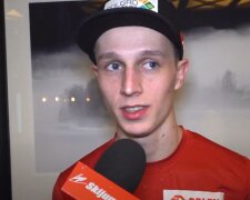 Paweł Wąsek, źródło: YouTube/Skijumping