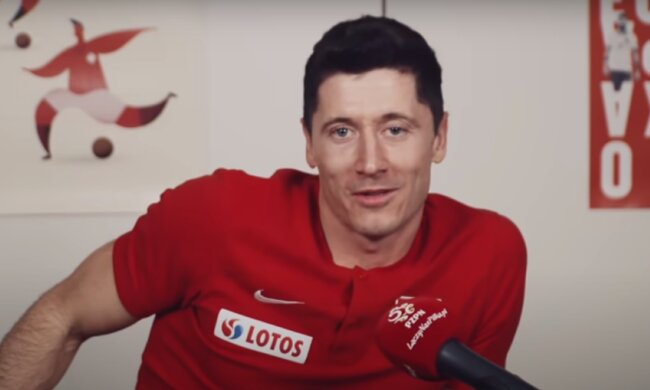 Robert Lewandowski/YouTube @Łączy nas piłka