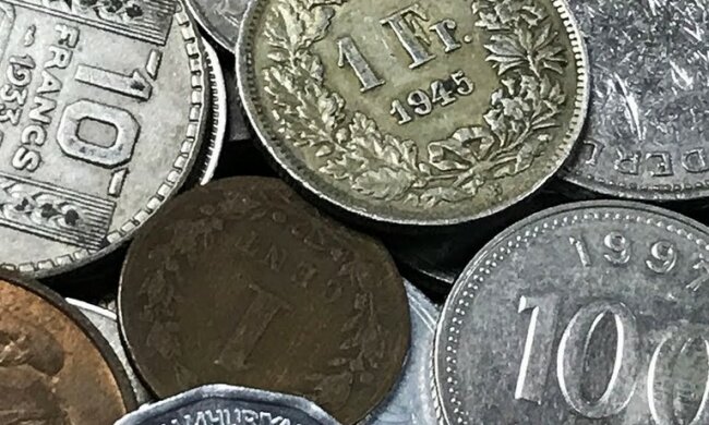 Stare monety/screen Youtube @Treasure Town