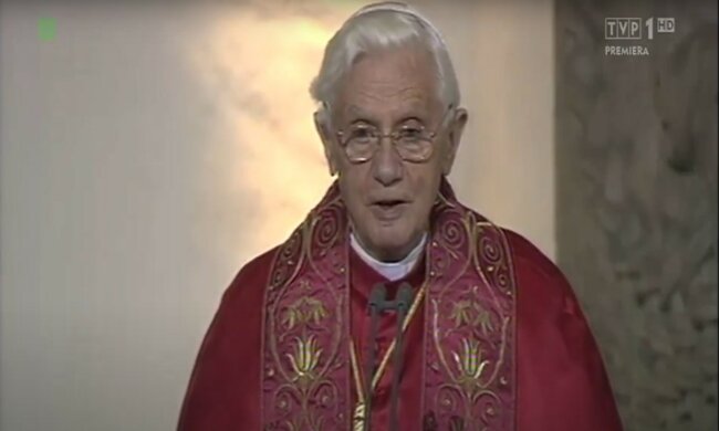 Benedykt XVI fot. Youtube