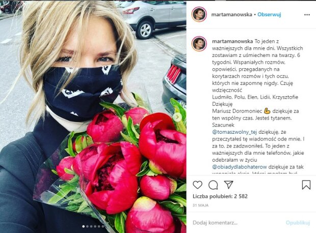 Marta Manowska fot Instagram