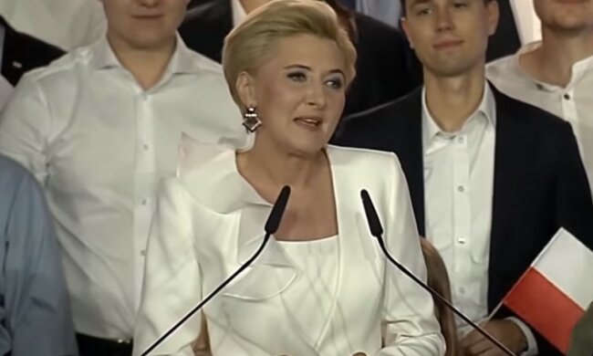 Agata Duda/screen Youtube @Onet News