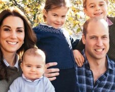 Księżna Kate z mężem Williamem i dziećmi