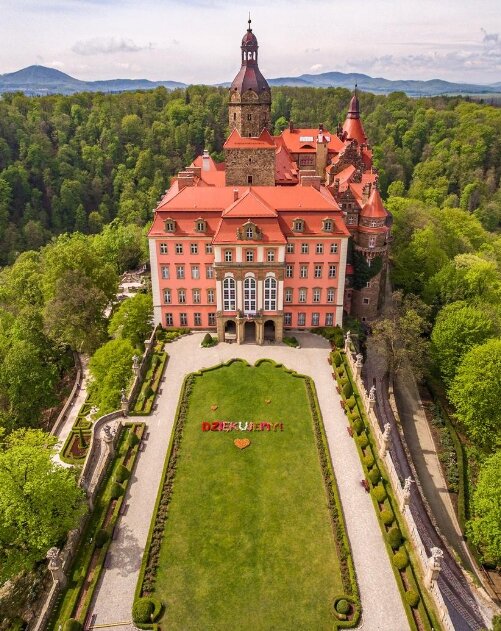 Zamek Książ w Wałbrzychu. Źródło: tvn24.pl