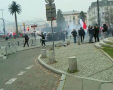 Marsz Niepodległości/ screen z video https://www.onet.pl/