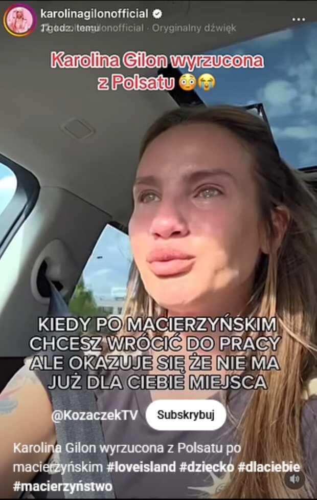 Karolina Gilion/YouTube @KozaczekTV