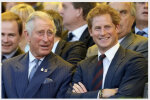 Książę Harry i książę Karol. Źródło: youtube.com