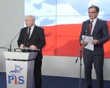 Kaczyński, Ziobro, źródło: YouTube/Prawo i Sprawiedliwość