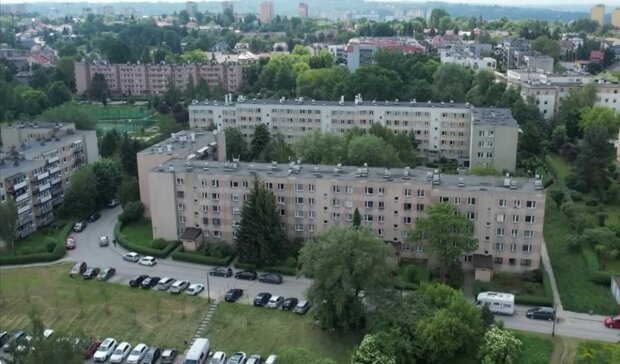 Osiedle, na którym rozegrał się dramat/youTube @Polsat News