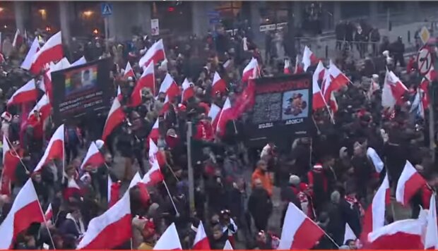 Marsz Niepodległości/YT @Wirtualna Polska