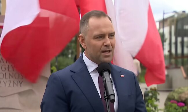 Karol Nawrocki , screen Youtube @polsatnewsplofc