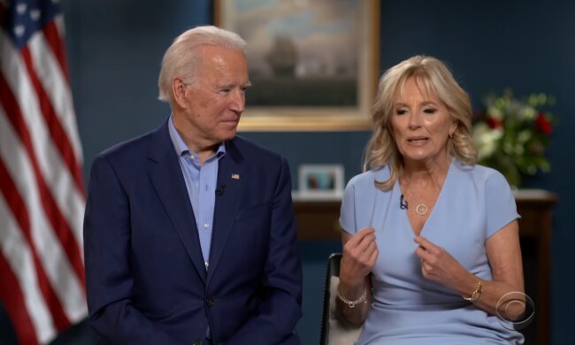 Joe Biden i Jill Biden. Źródło: Youtube The Late Show with Stephen Colbert