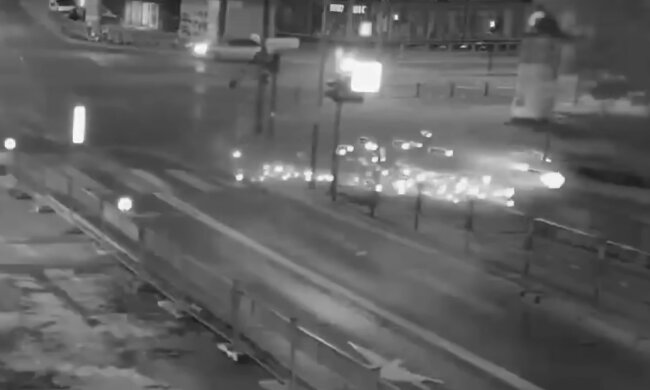 Wypadek w Krakowie/YouTube @Kraków PL