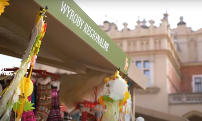 Jarmark wielkanocny/YouTube @Miasto Kraków