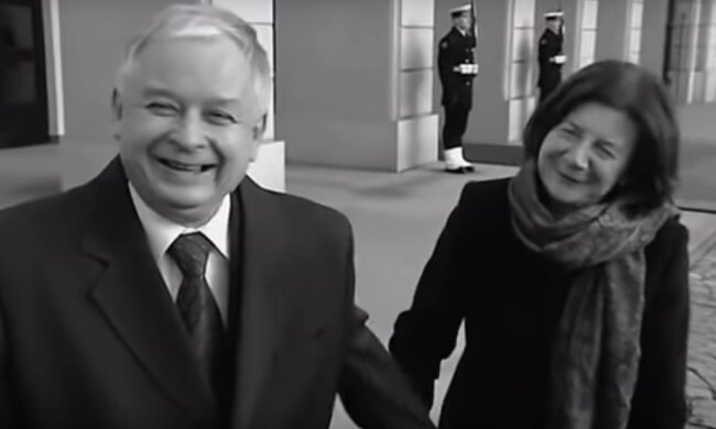Maria i Lech Kaczyńscy/YT @dziast17
