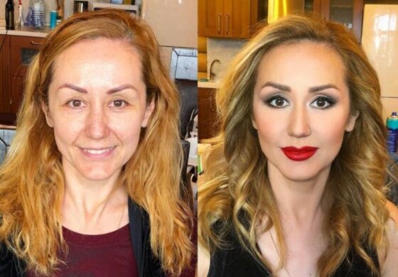 Piękne przemiany zwykłych kobiet do niesamowitych piękności