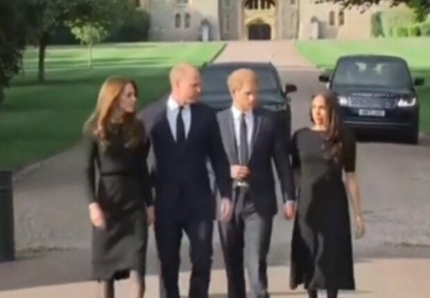 Księżna Kate, książę William, książę Harry, Meghan Markle/TikTok @francispagemedia