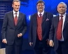 Tusk i Kaczyński, screen Youtube @maximum_nostalgii