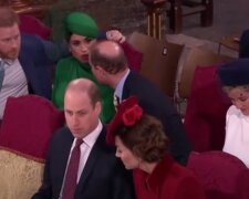 Kate, Meghan, William, Harry. Źródło: Youtube