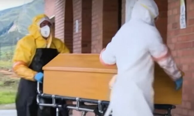 Pochówek osoby z Covid-19/screen Youtube @Al Jazeera English